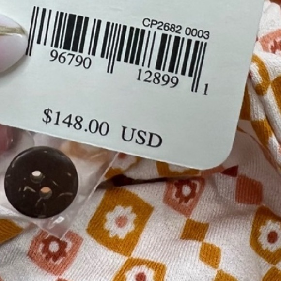 Free People Shayla Halter Jumpsuit Retro, Sz SMALL NWOT - Picture 4 of 6